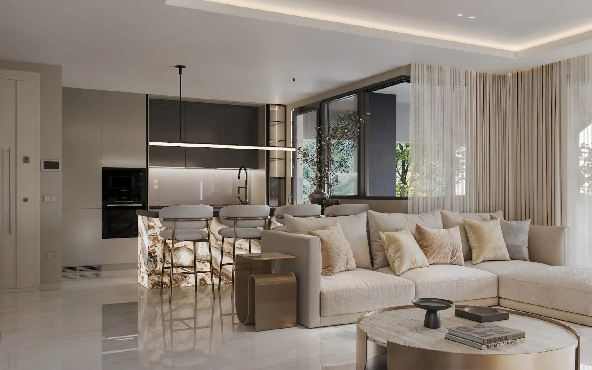 Voula Essence, Apartments A and B