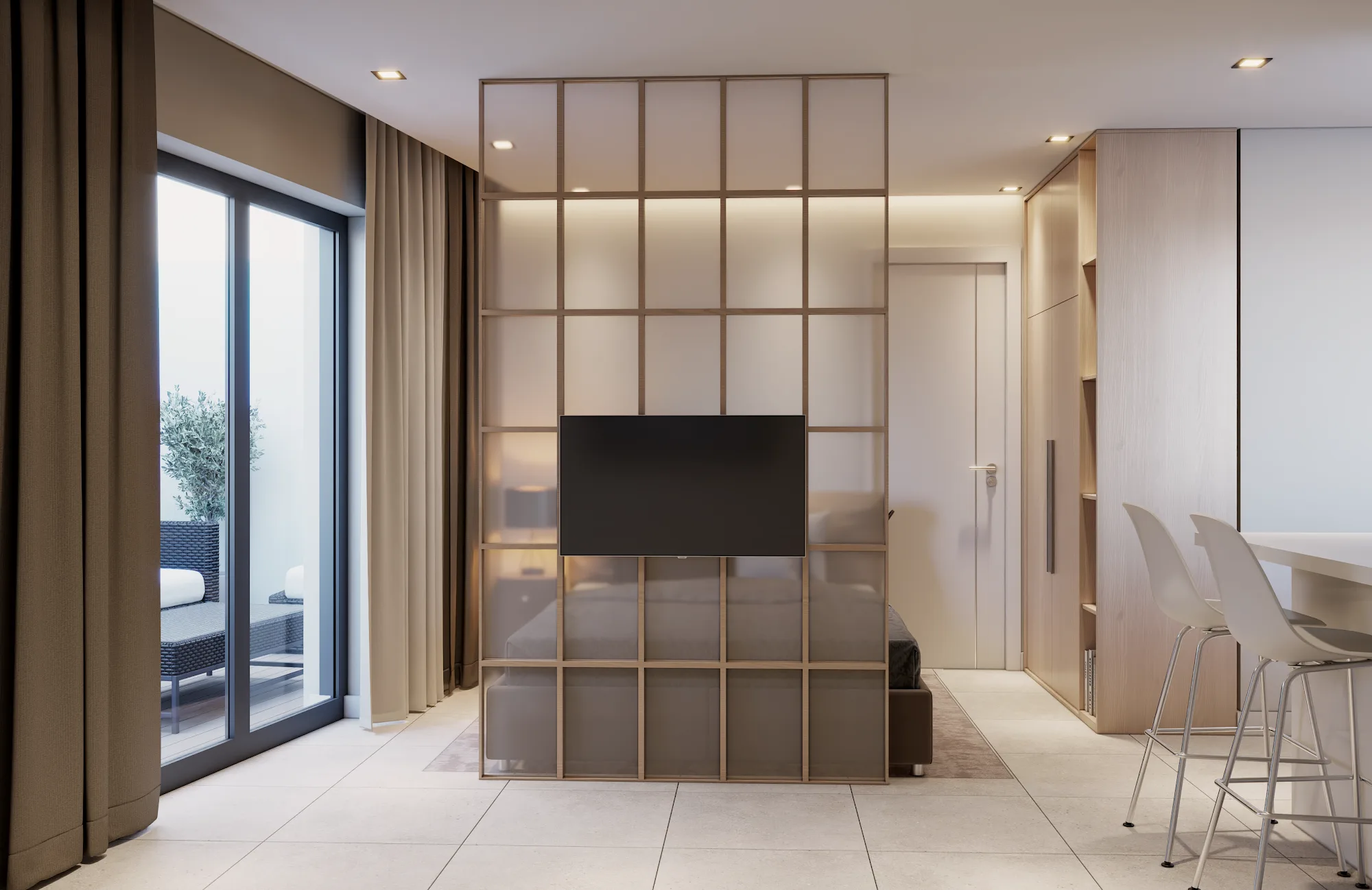 Pagkrati Centrale, Ground floor apartment
